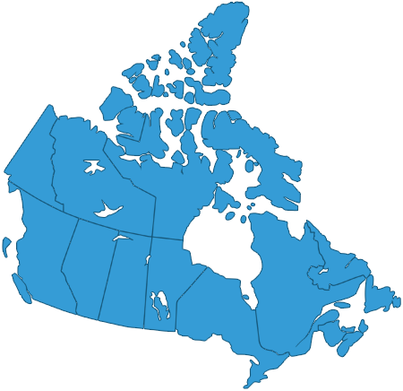 canada 

map